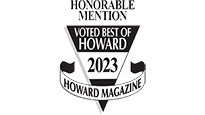 Best of Howard award from Howard Magazine 2023 Honorable Mention