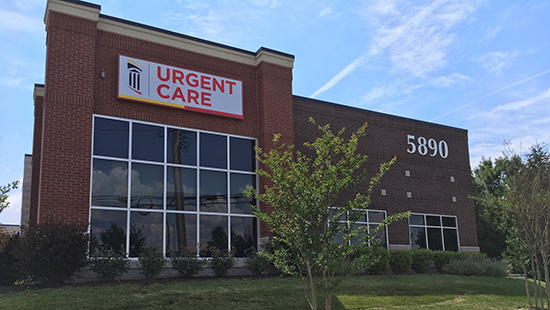 urgent care building exterior 5890 waterloo road